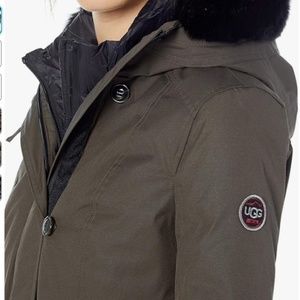 UGG Adirondack Waterproof Grey Parka - S